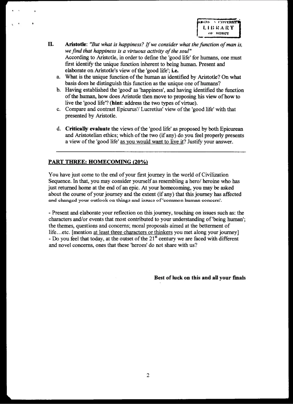 CVSP 201 Final, Fall 2002, page 2