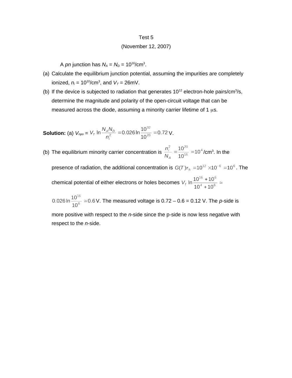EECE 310 Exam, Spring 2008, page 1