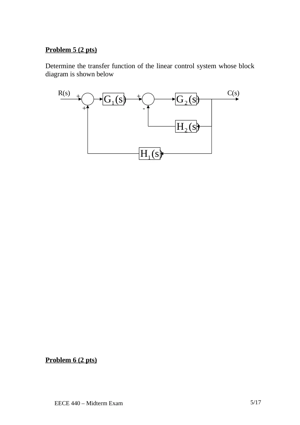 EECE 340 Midterm, Summer 2004, page 5