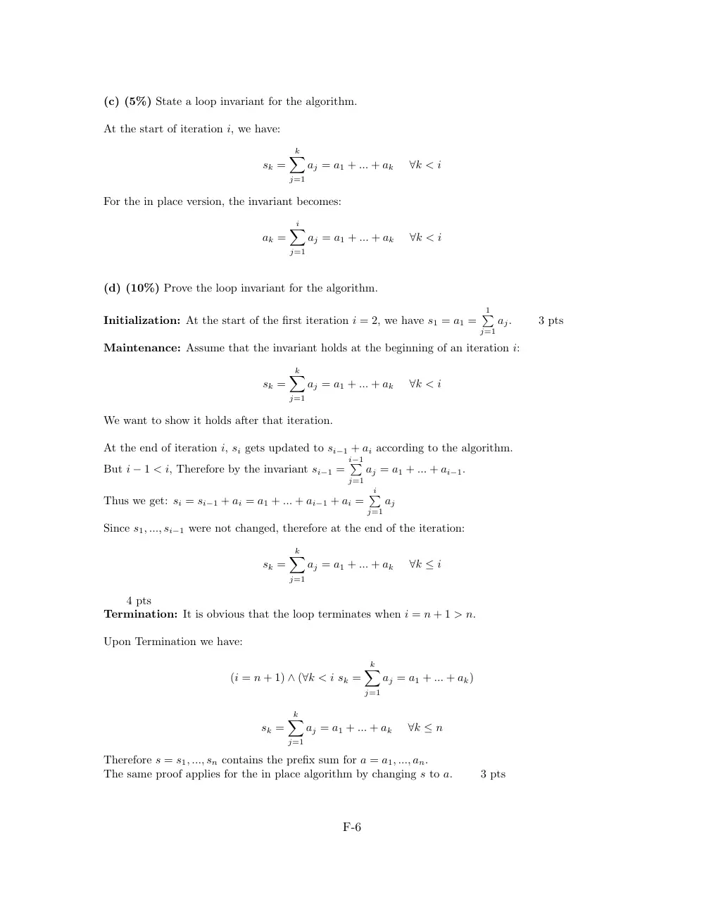 CMPS 211 Exam 2 with Solution, Spring 2016, page 6