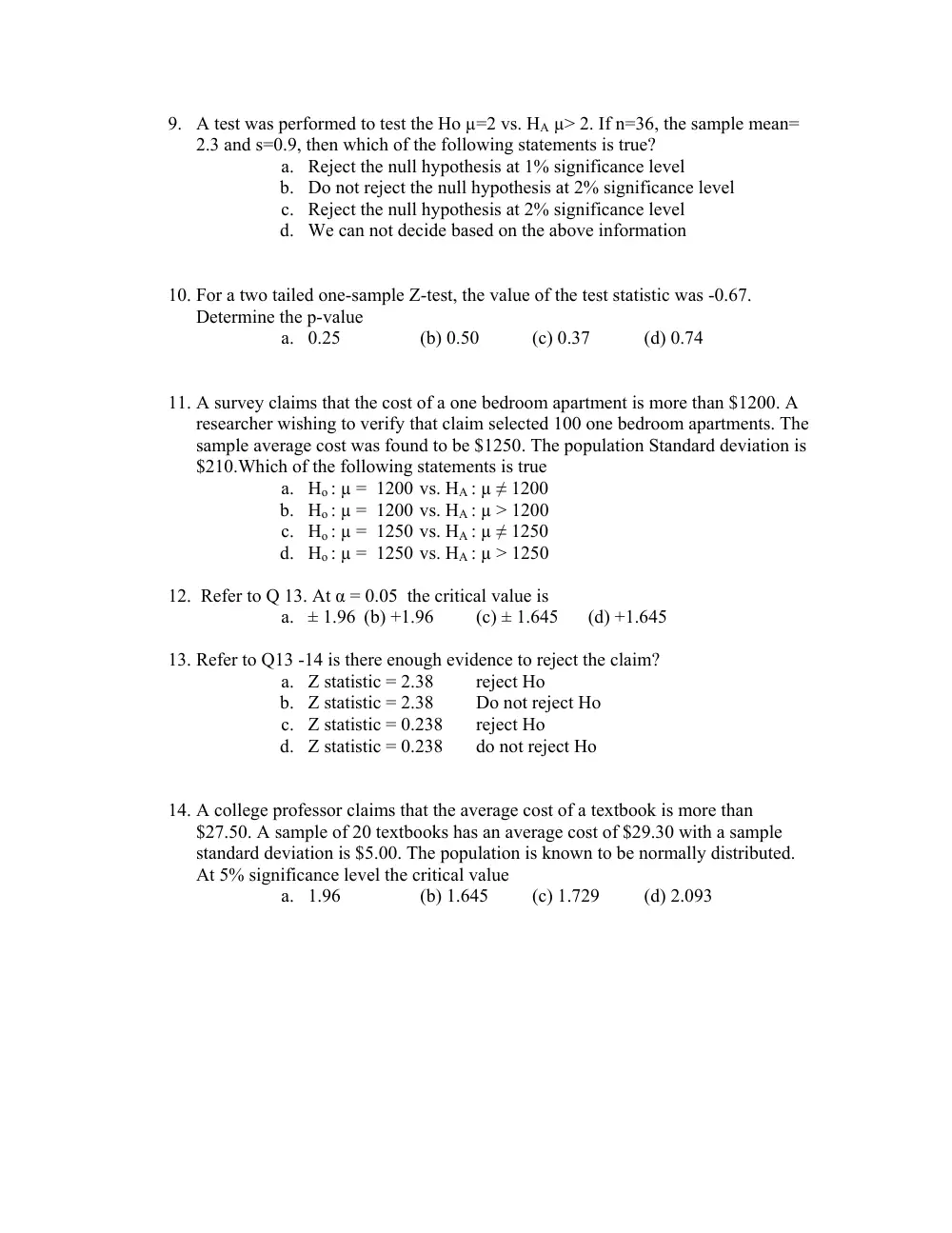 STAT 201 Final, Fall 2007, page 3
