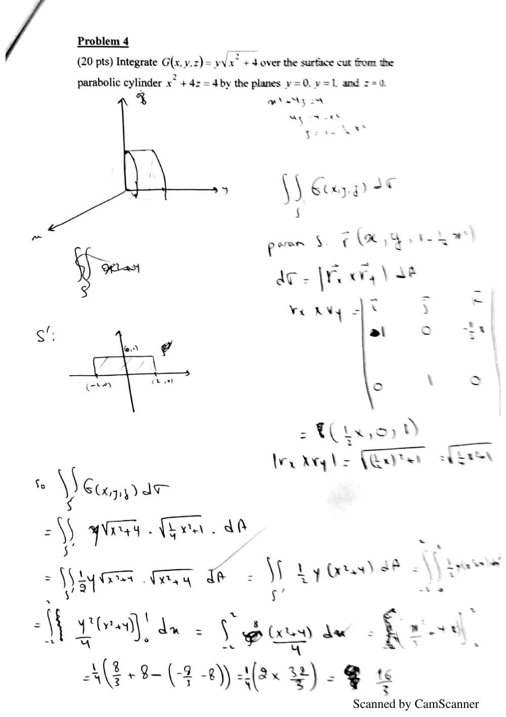 MATH 202 Exam 1 With Solution, Spring 2017, page 7