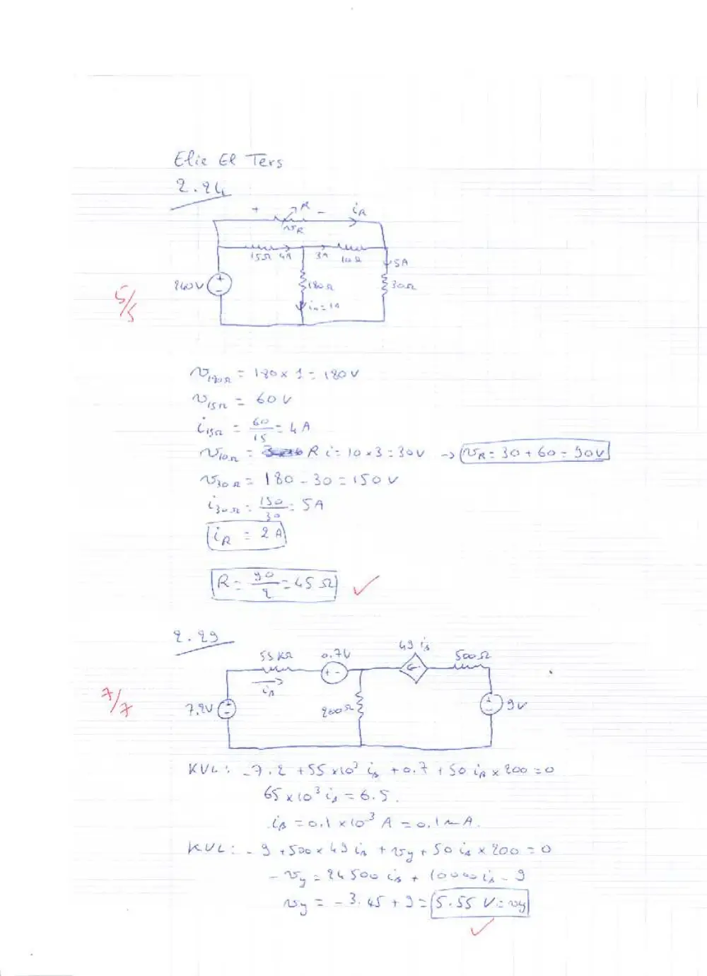 EECE 210 Homework, Spring 2008, page 3