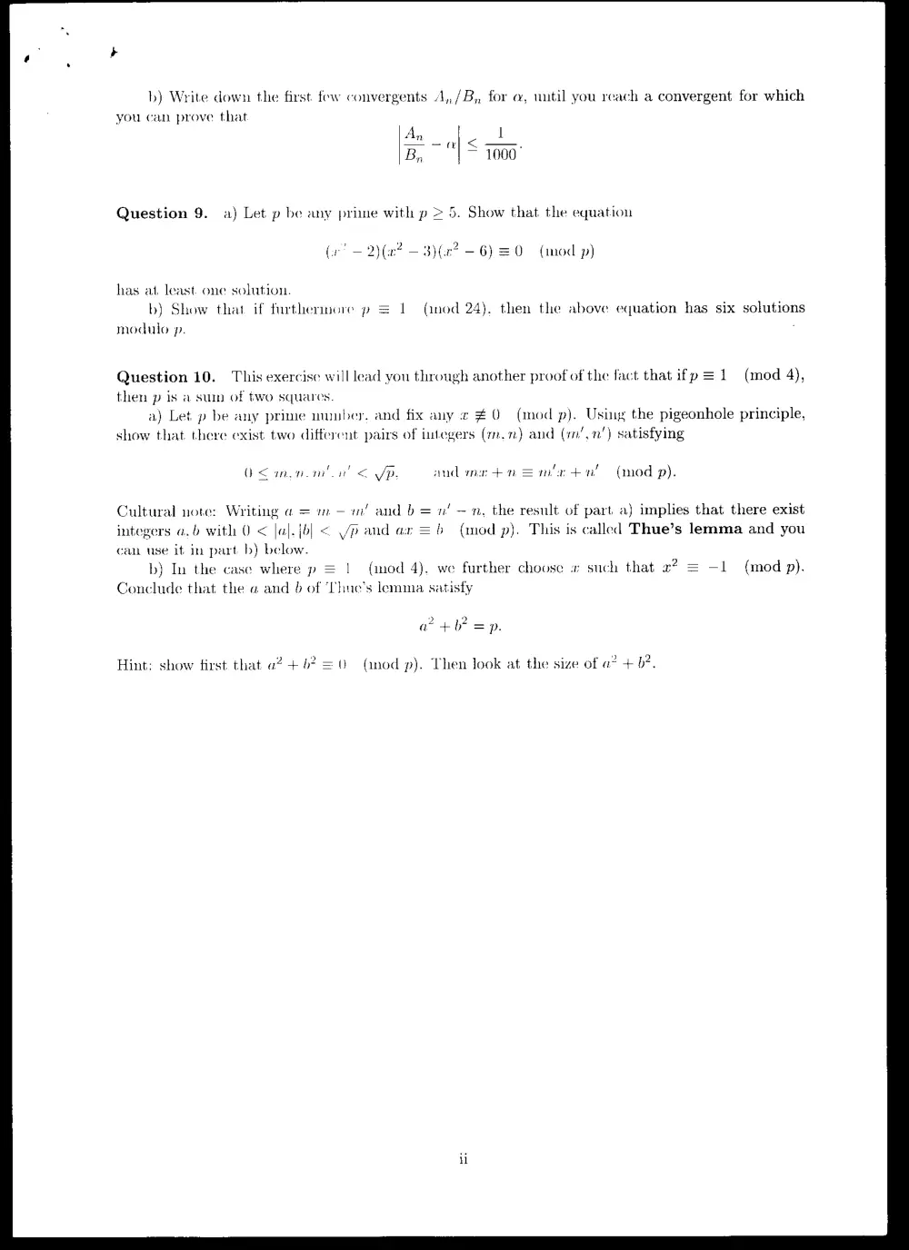 MATH 261 Final, Fall 2001, page 2
