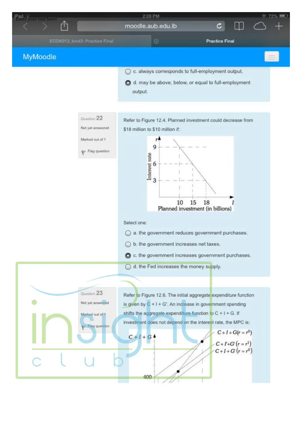ECON 212 Final, Fall 2014, page 10