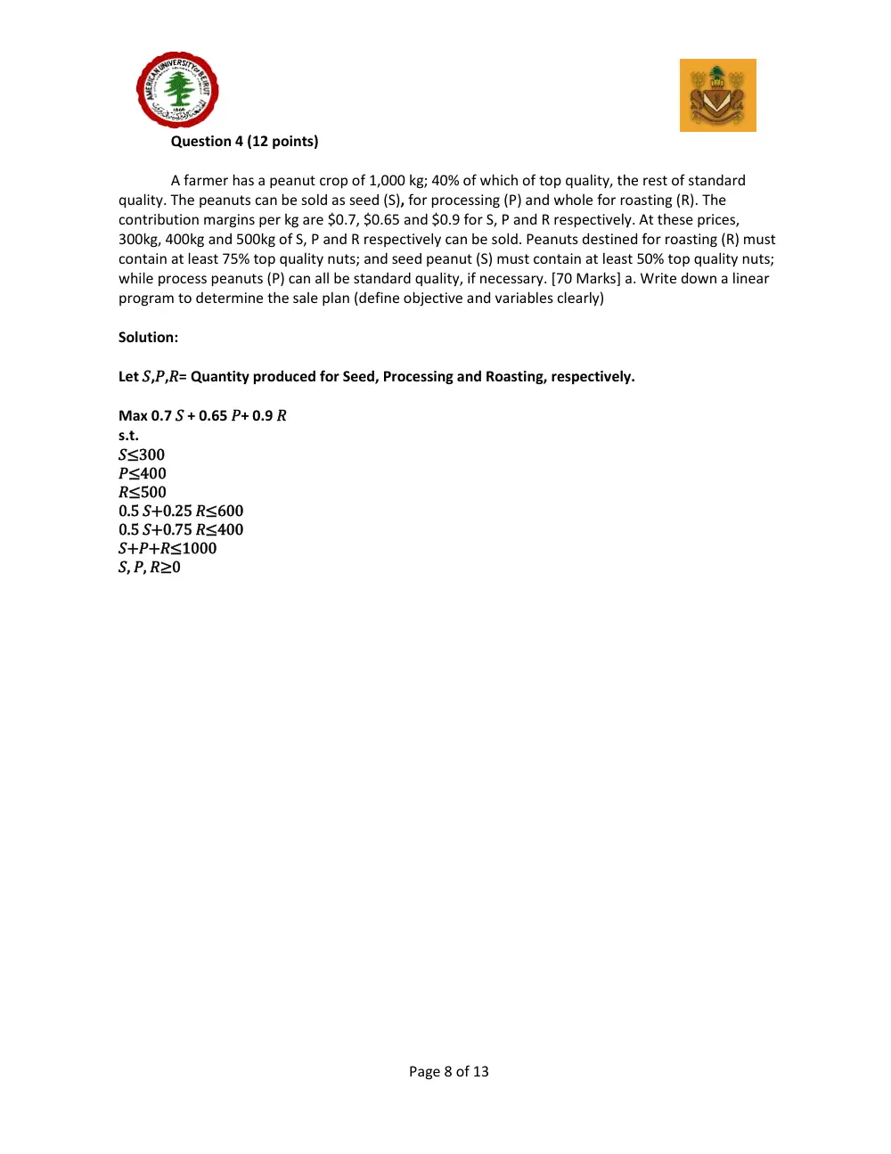DCSN 200 Other SAMPLE, Spring 2019, page 8