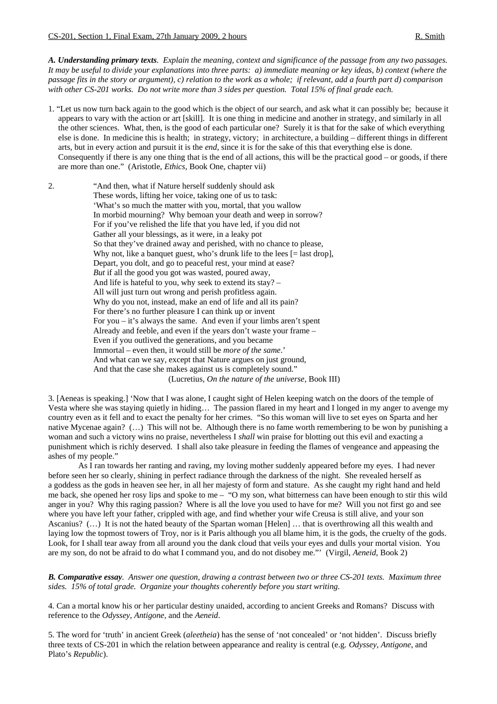 CVSP 201 Final, Fall 2008, page 1