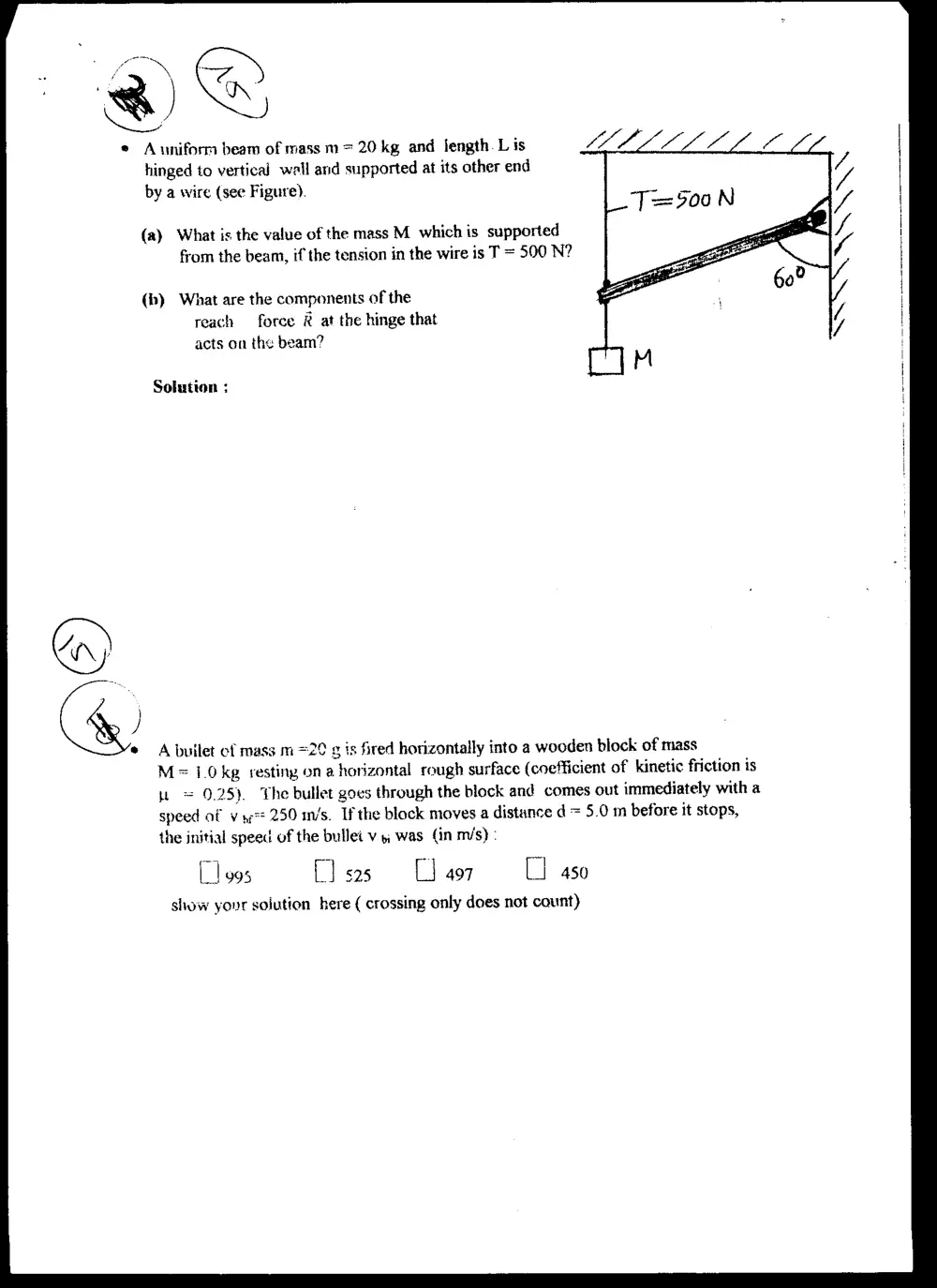 PHYS 103 Final, Fall 1996, page 3