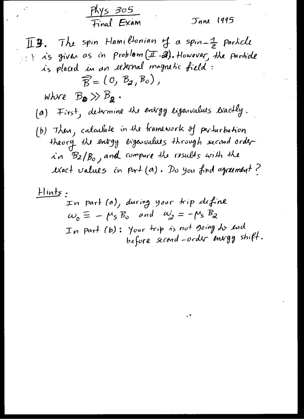PHYS 305 Final, page 4