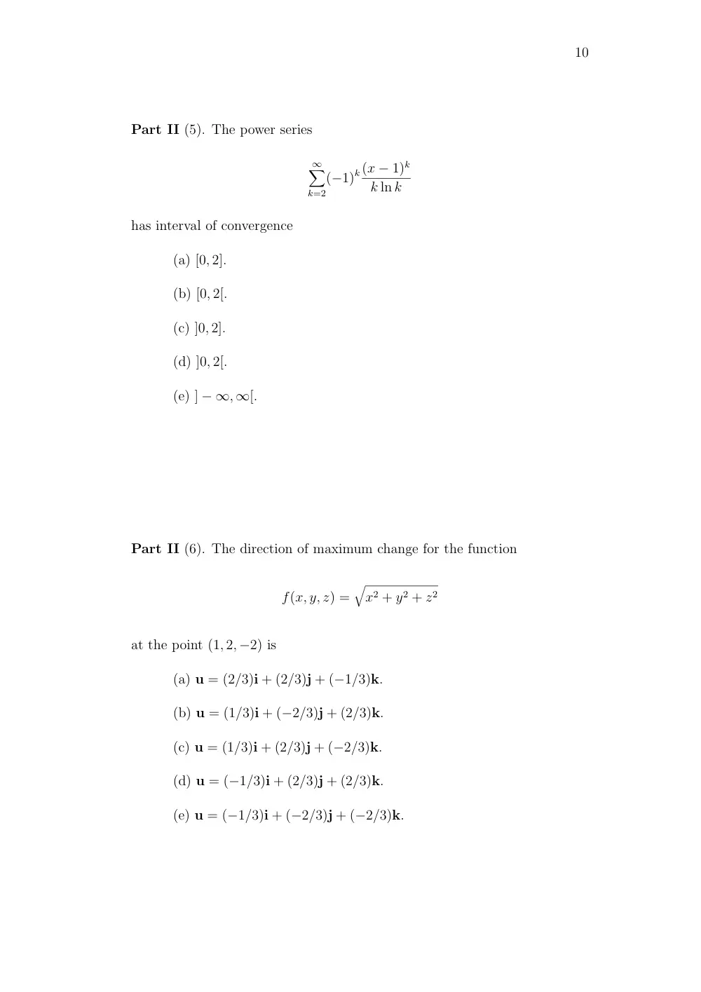 MATH 201 Exam, Spring 2008, page 10