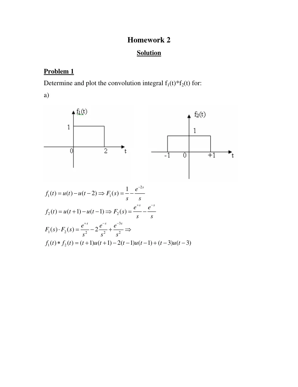 EECE 340 Homework, Fall 2007, page 1