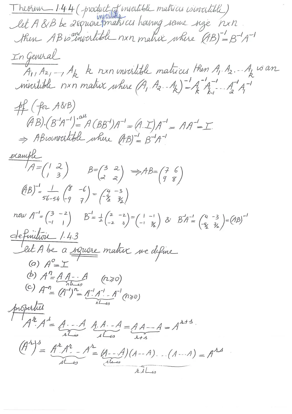 MATH 218 Notes 1.4, Spring 2018, page 1