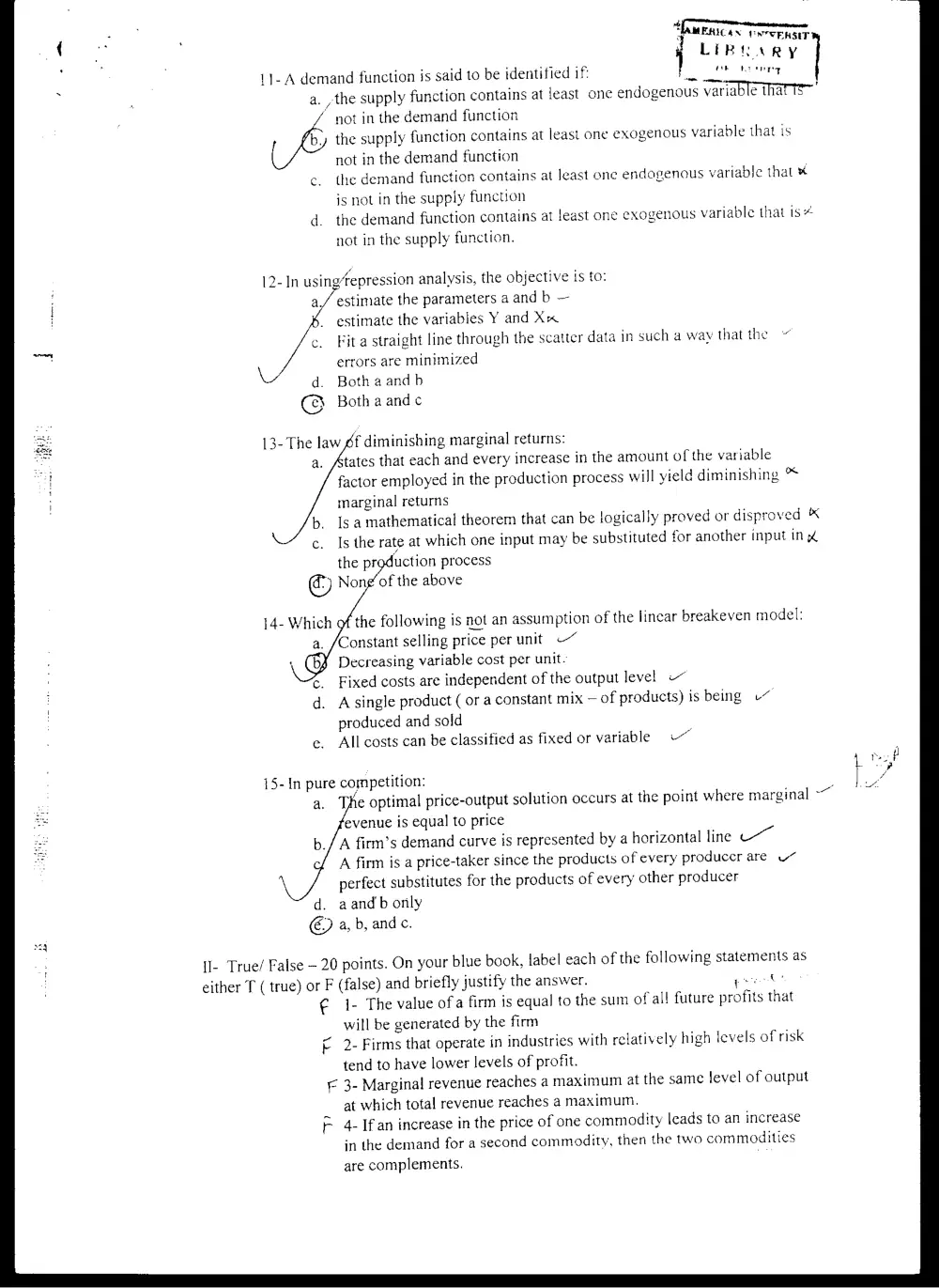 BUSS 235 Midterm, Spring 2003, page 3