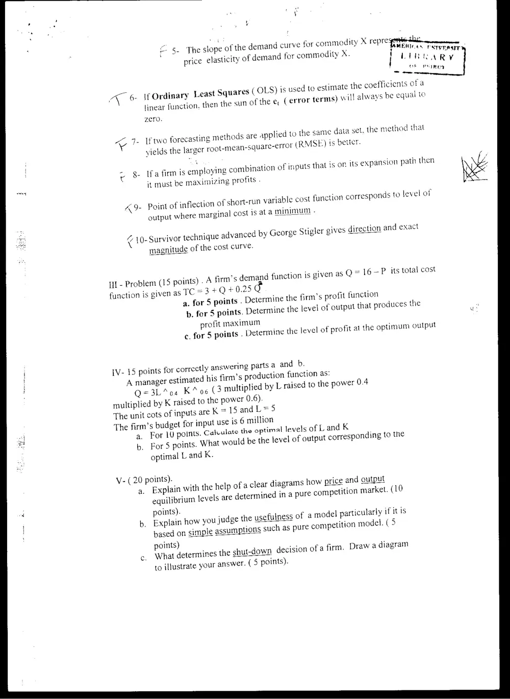 BUSS 235 Midterm, Spring 2003, page 4