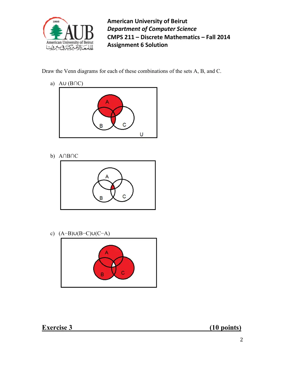 CMPS 211 Homework Assignment 06 Solution, Fall 2014, page 2
