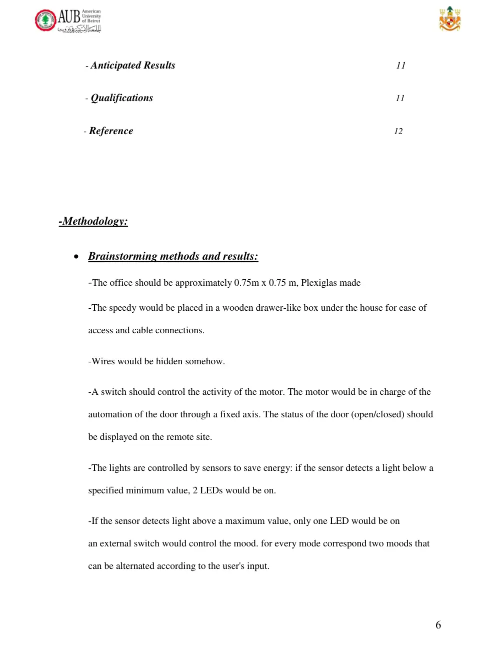 EECE 200 Project Proposal, Fall 2010, page 6