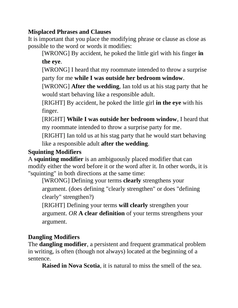 ENG 201 Notes, Fall 2010, page 2