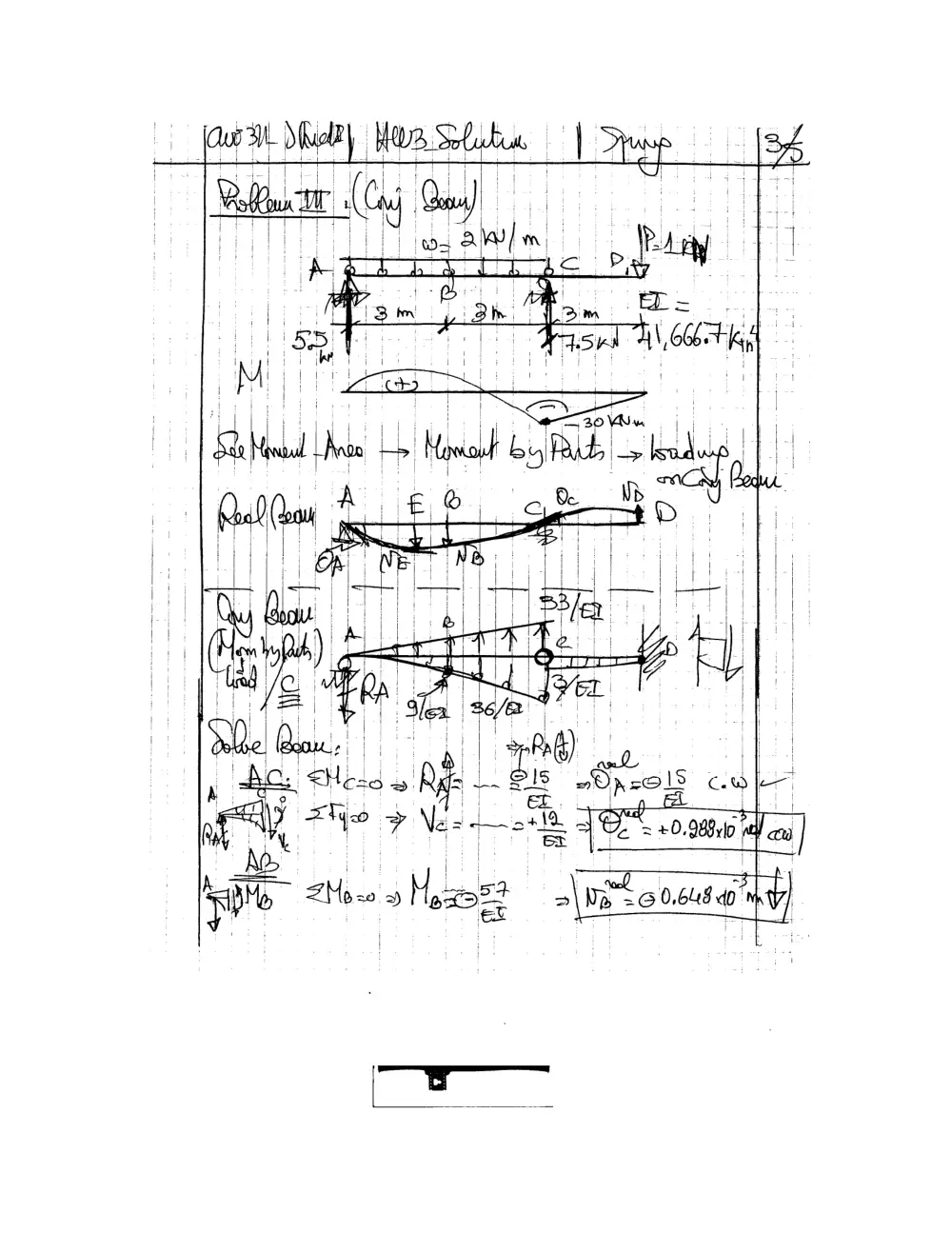 CIVE 311 Homework, Spring 2008, page 3