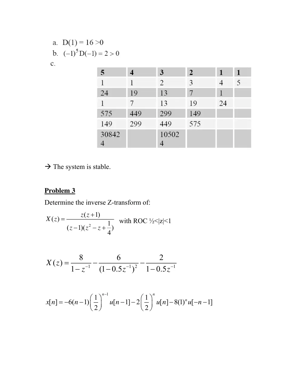 EECE 340 Problems with Solutions, Spring 2011, page 2