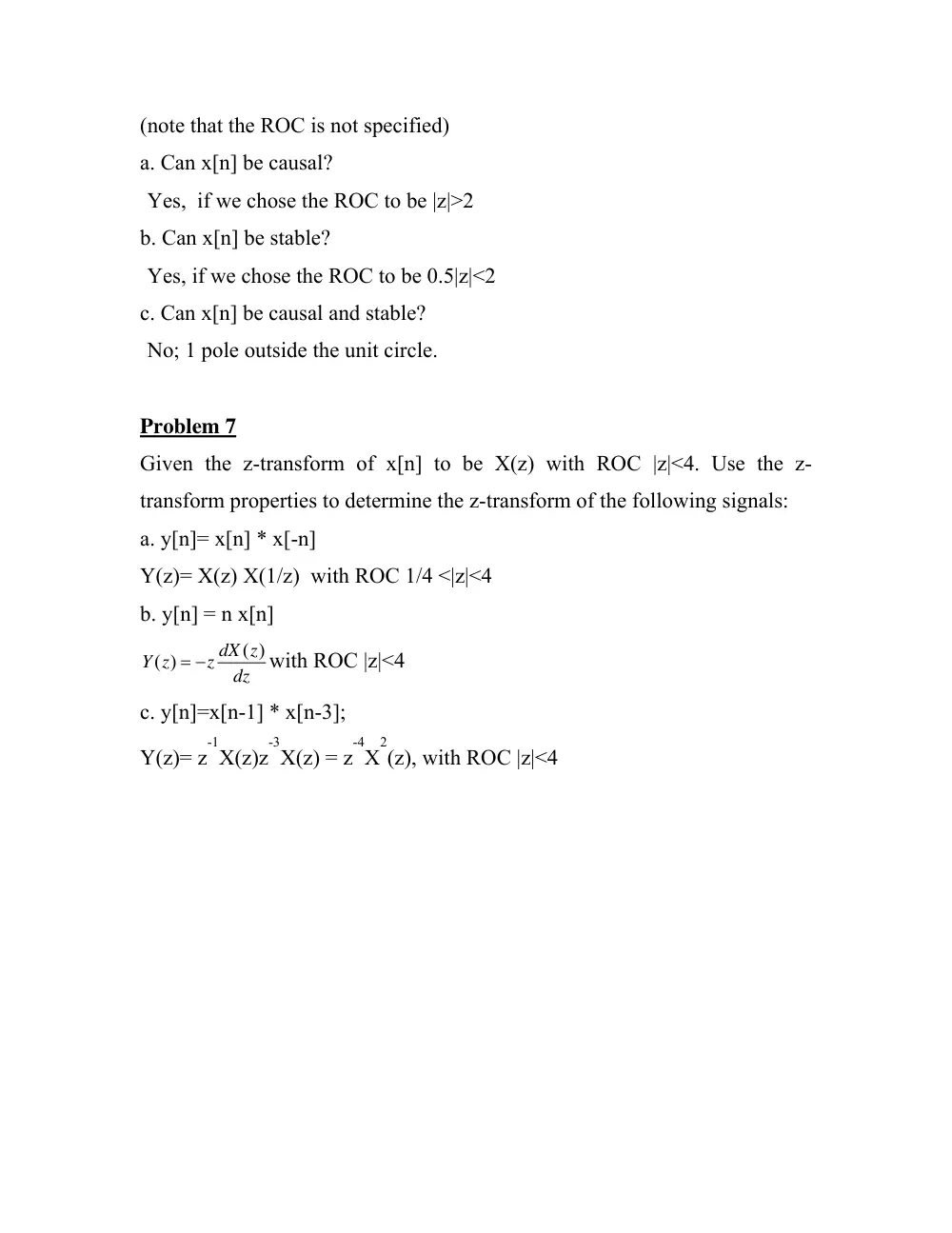 EECE 340 Problems with Solutions, Spring 2011, page 5