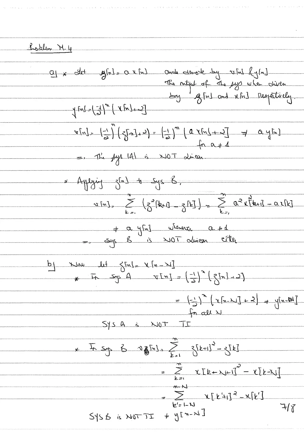 EECE 340 Midterm Solution, Spring 2014, page 7