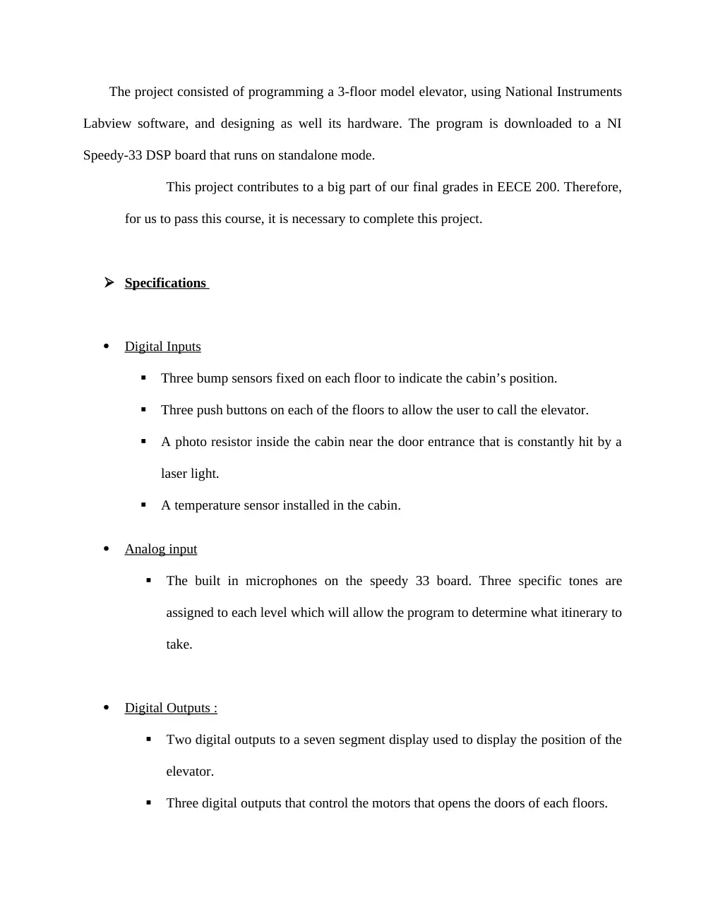 EECE 200 Project Final Report, Fall 2011, page 7