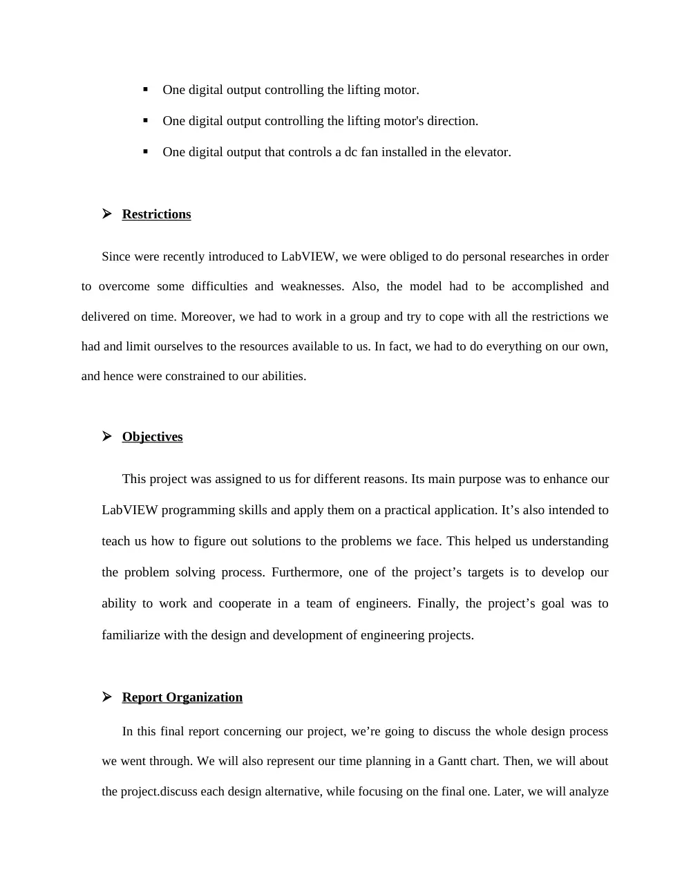 EECE 200 Project Final Report, Fall 2011, page 8