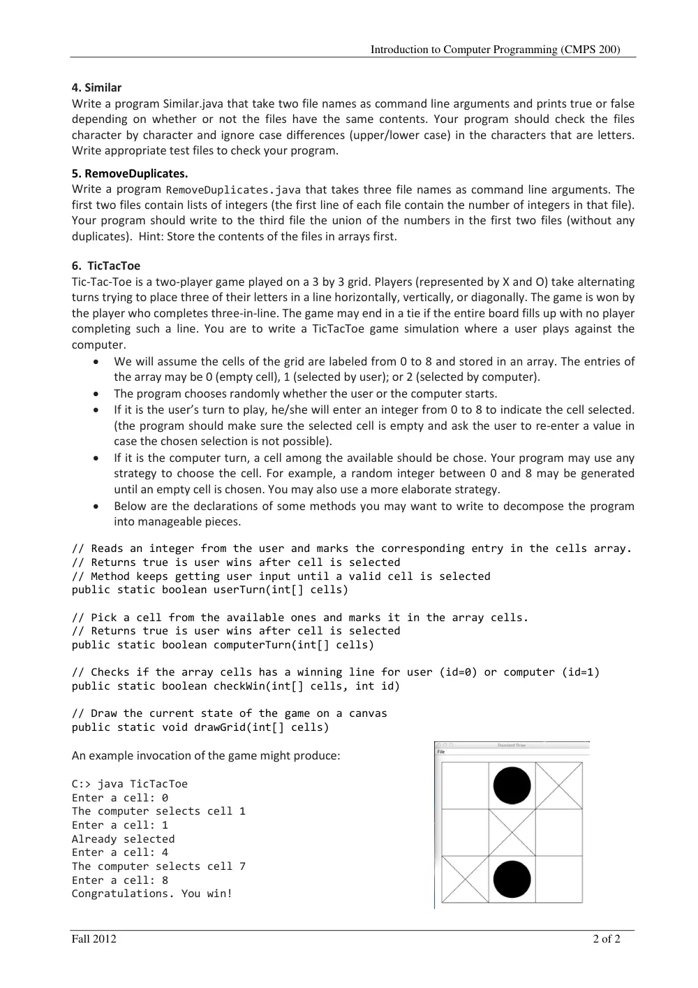 CMPS 200 Homework Assignment 8, Fall 2012, page 2
