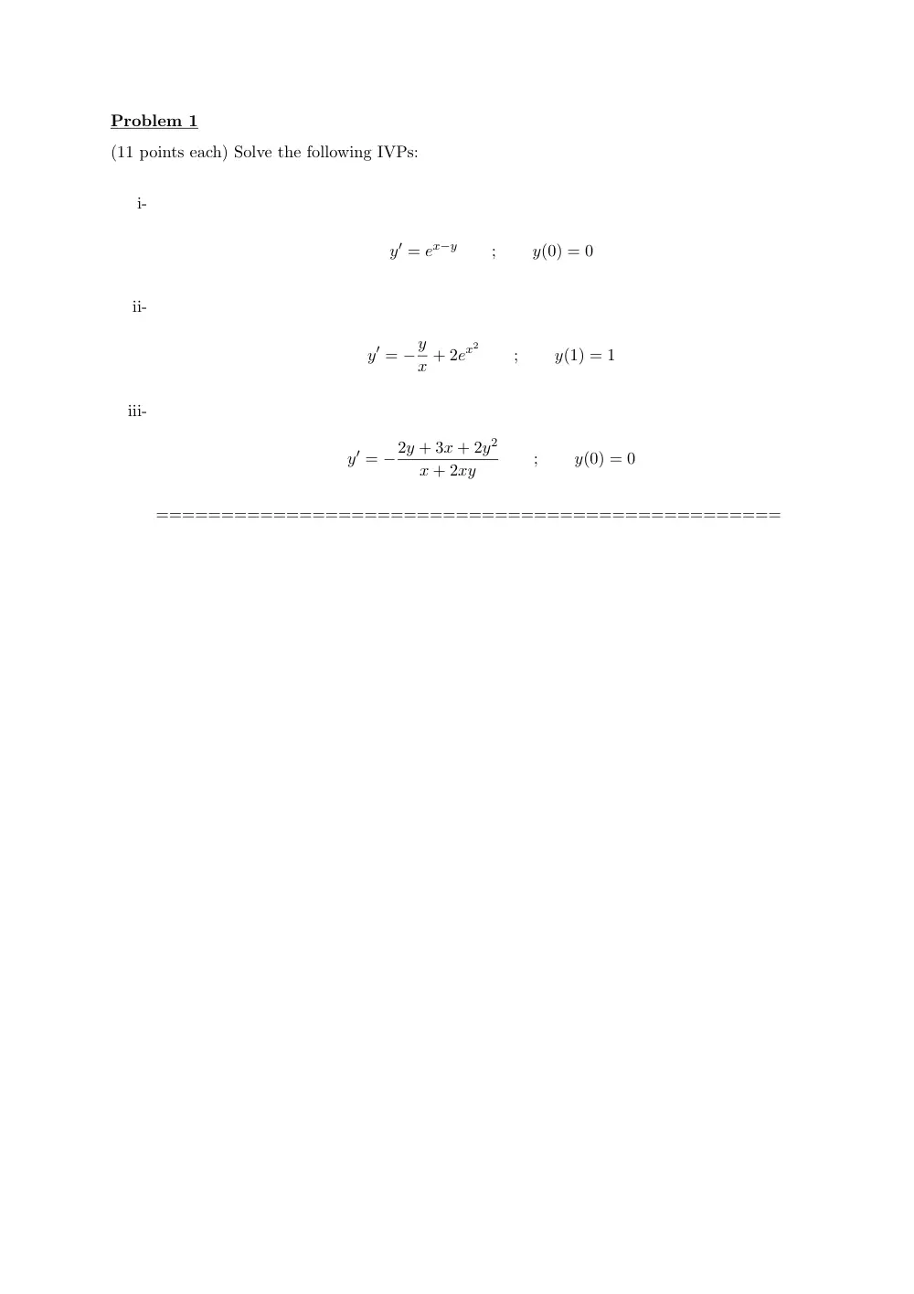 MATH 202 Midterm, Summer 2010, page 2