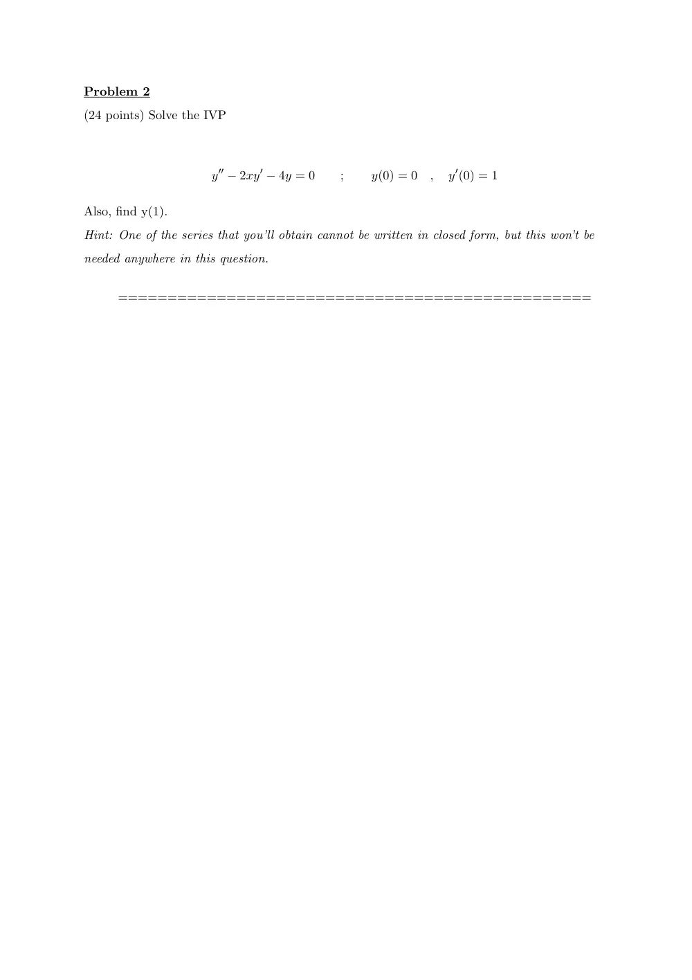 MATH 202 Midterm, Summer 2010, page 4