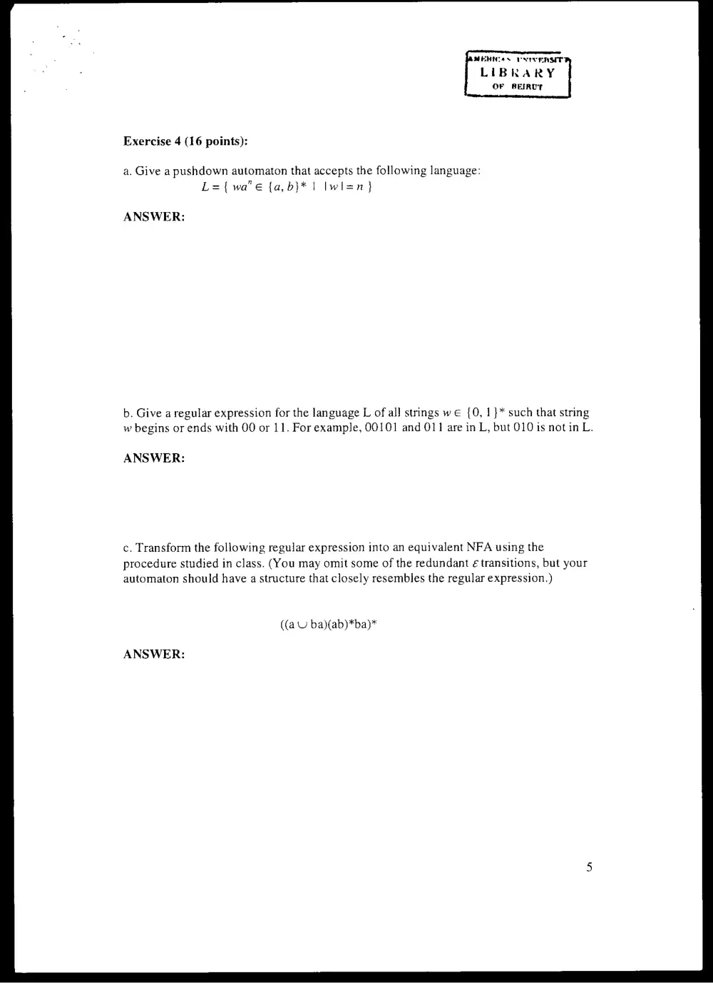CMPS 257 Final, Spring 2003, page 5