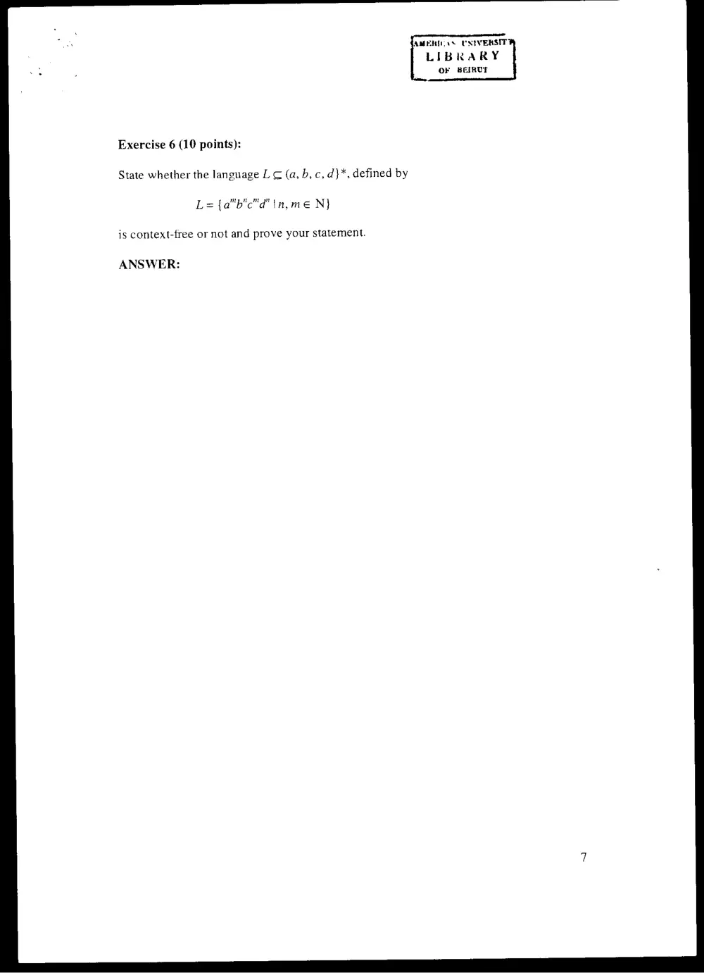 CMPS 257 Final, Spring 2003, page 7