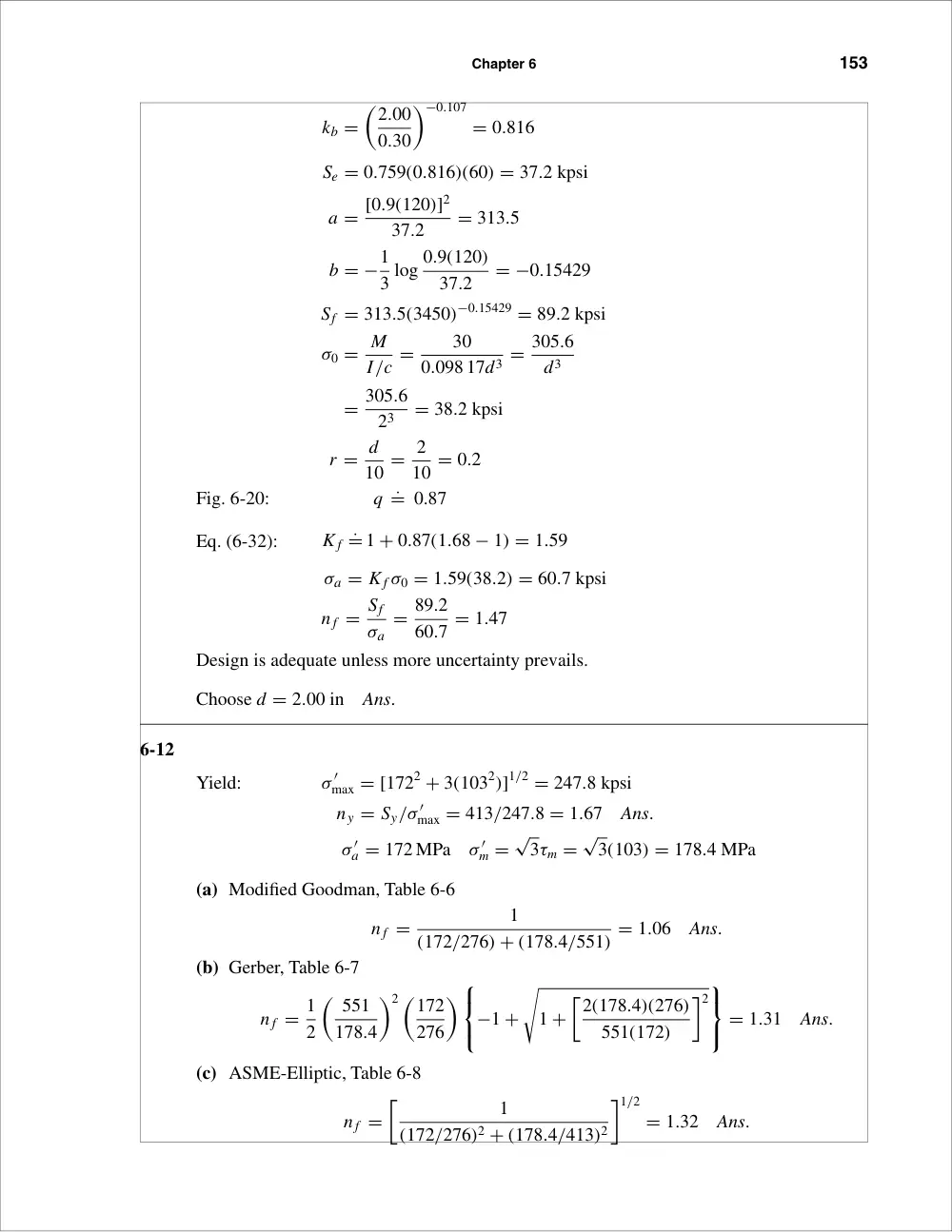 MECH 420 Problems Chap 6, Fall 2012, page 7