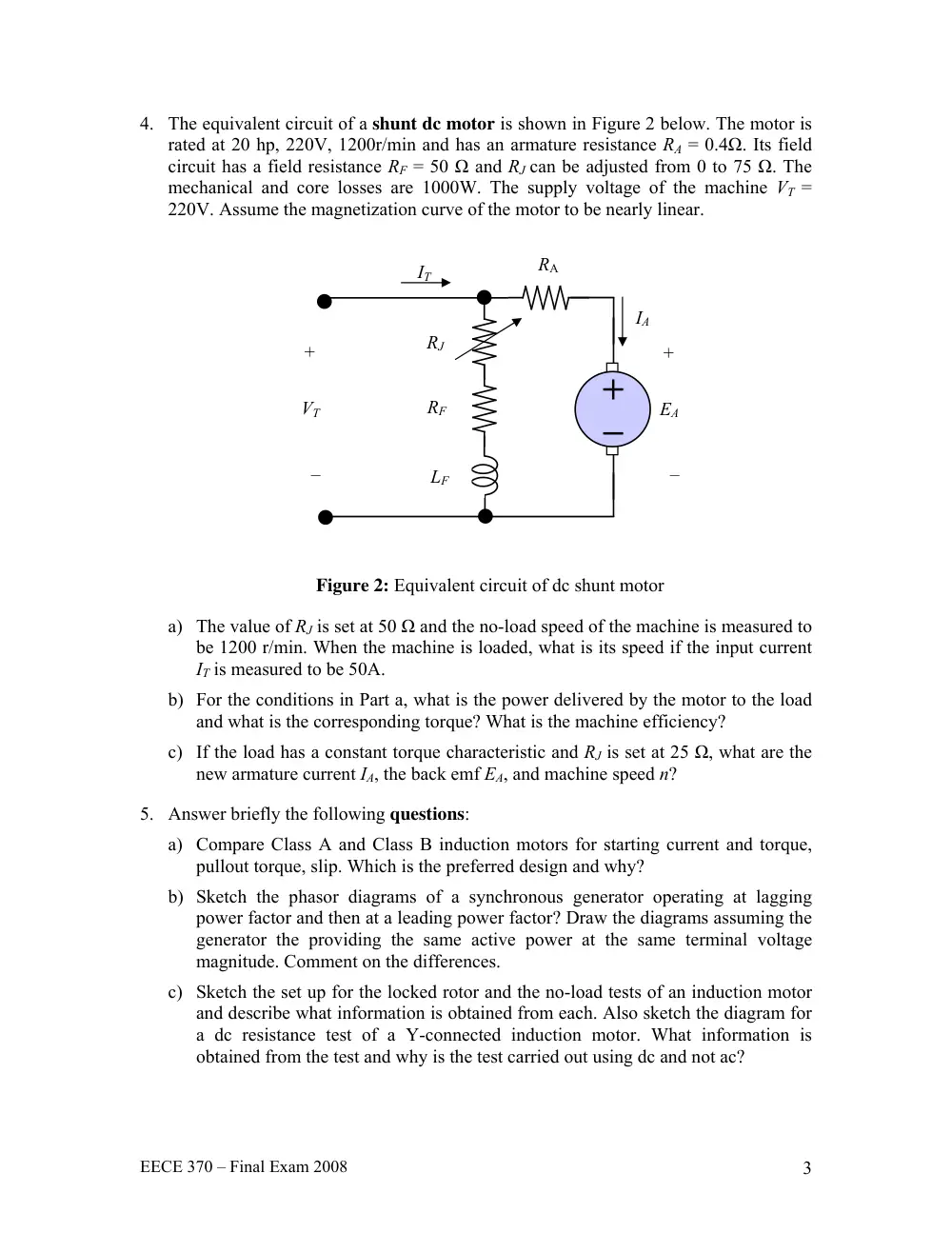 EECE 370 Final, Fall 2012, page 3