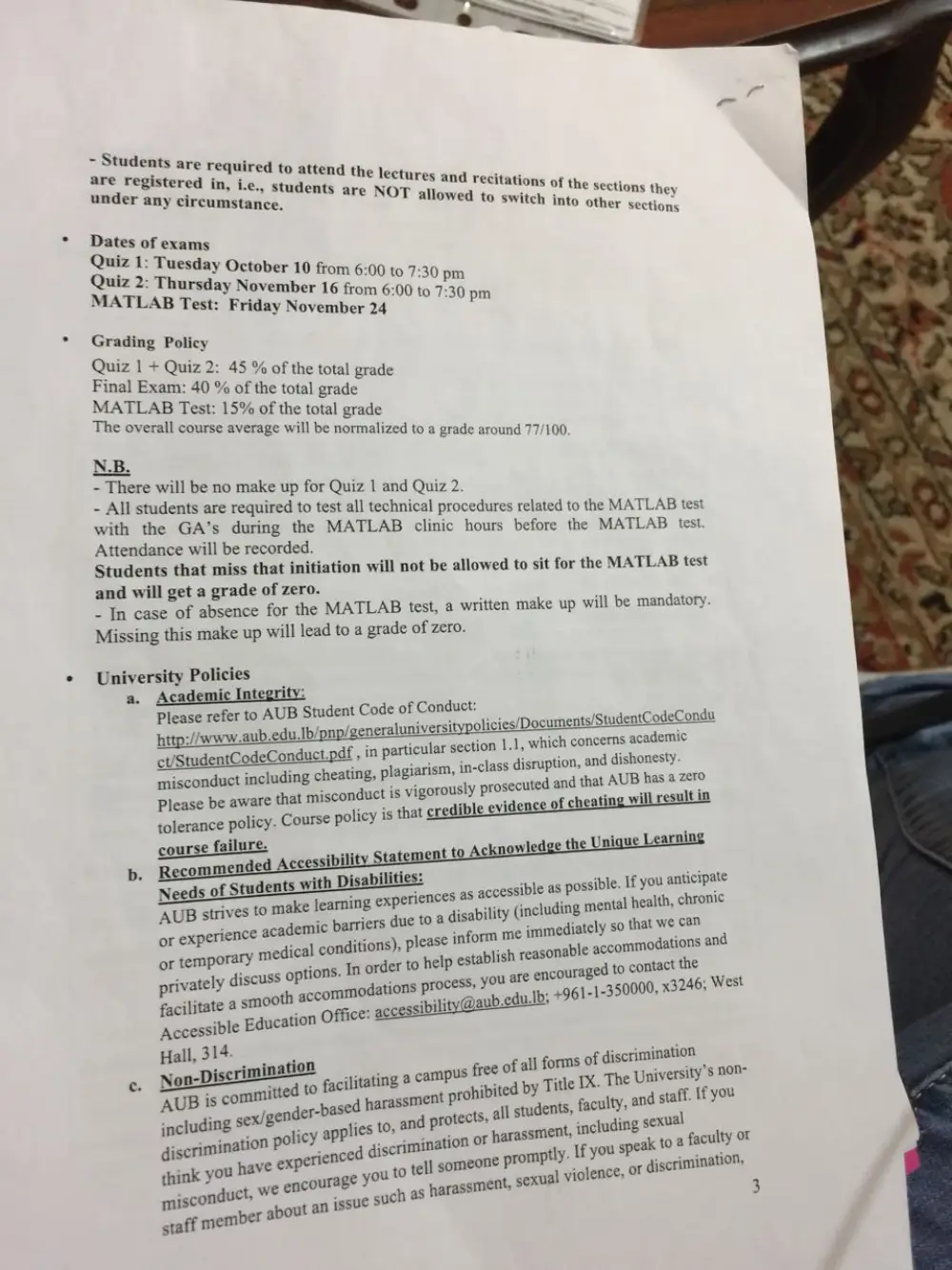 MATH 251 Syllabus, Fall 2017, page 1