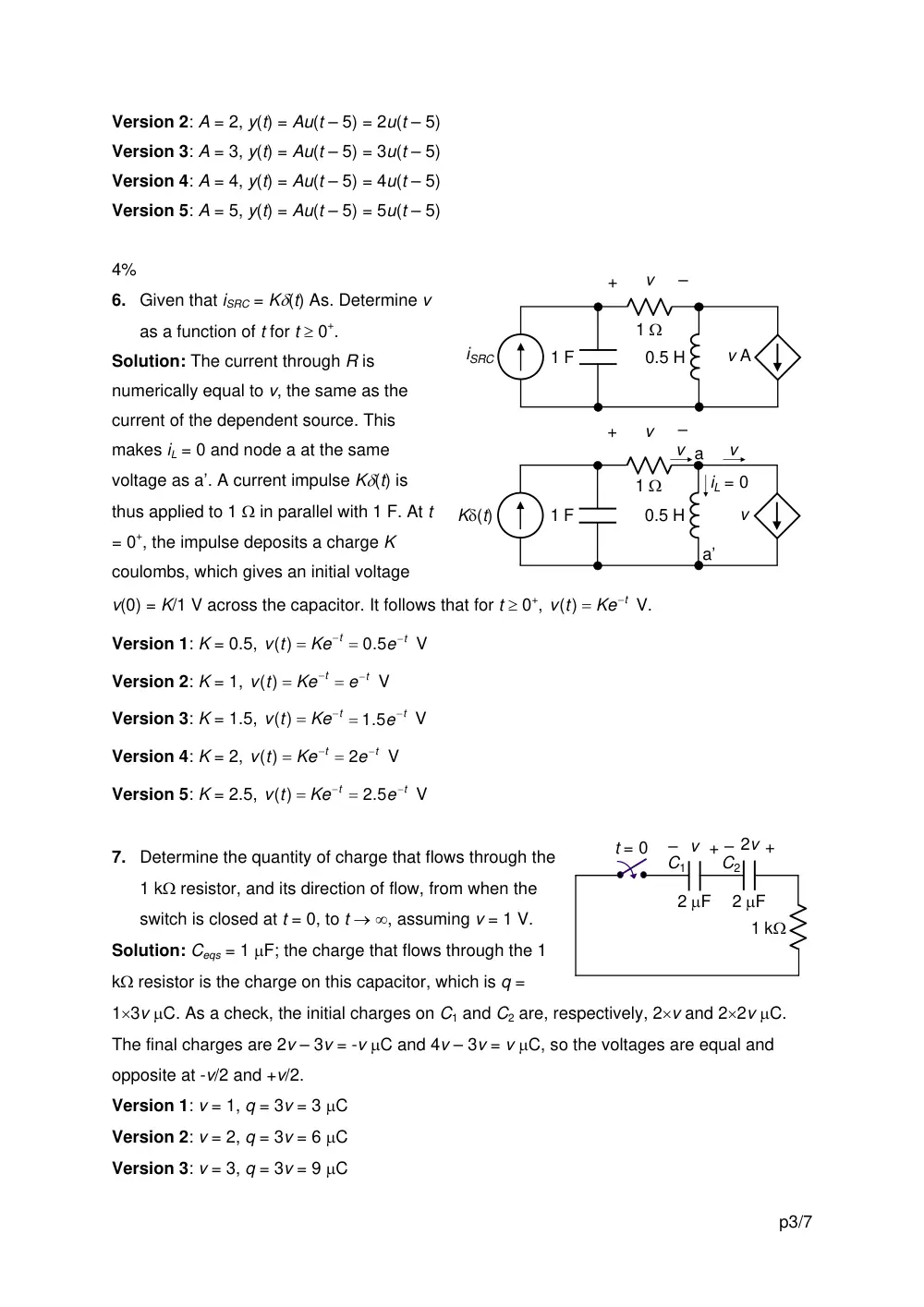 EECE 290 Exam 2 with Solution, Spring 2011, page 3