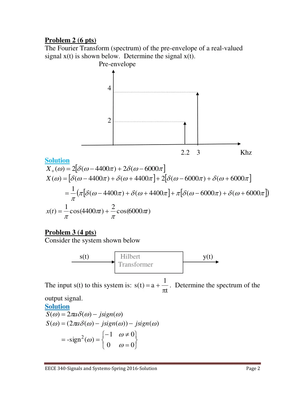 EECE 340 Exam 2, Spring 2016, page 2