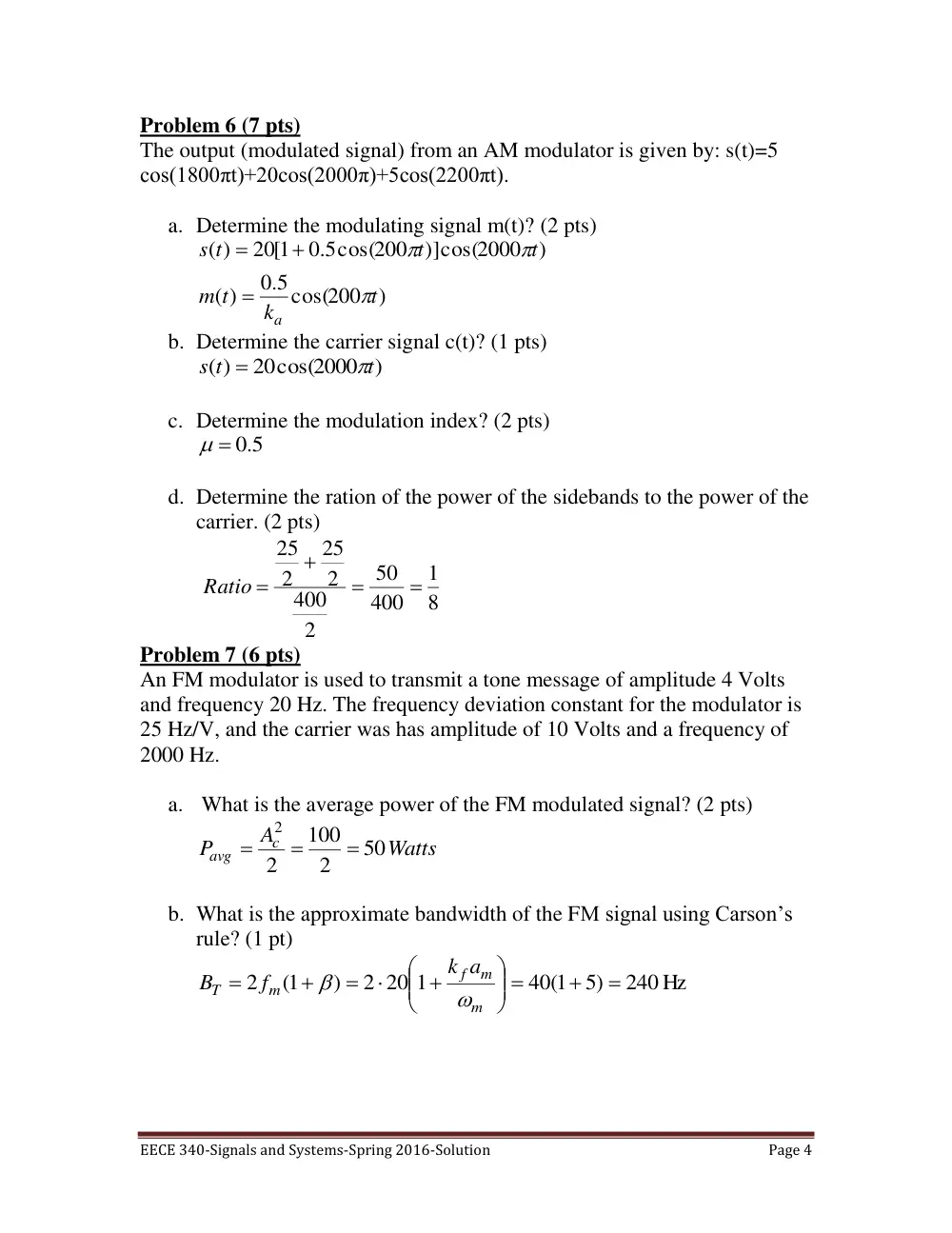 EECE 340 Exam 2, Spring 2016, page 4