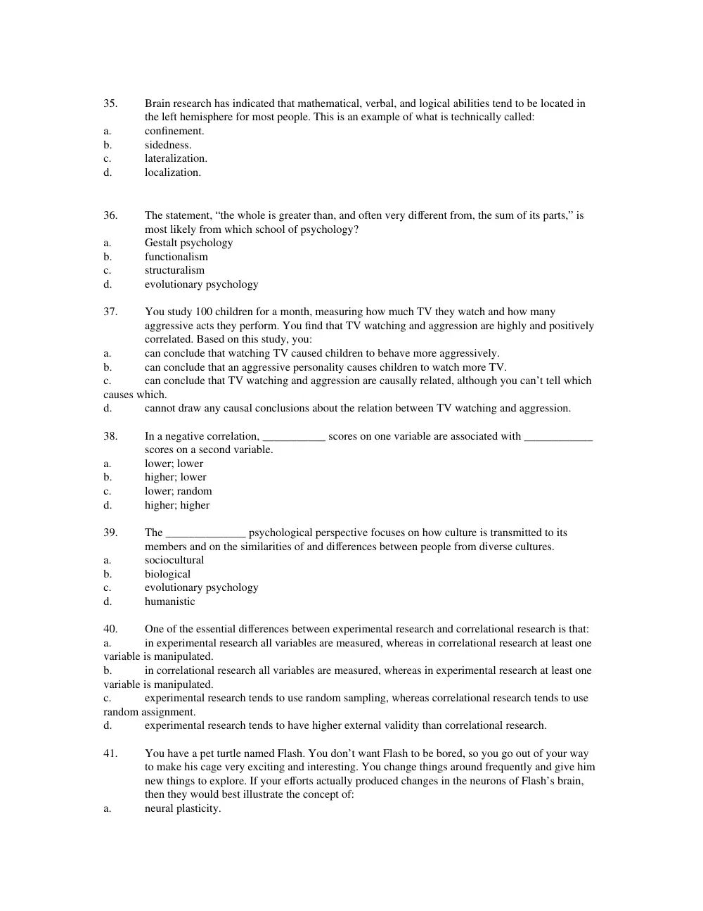 PSL 201 Midterm, Spring 2015, page 6