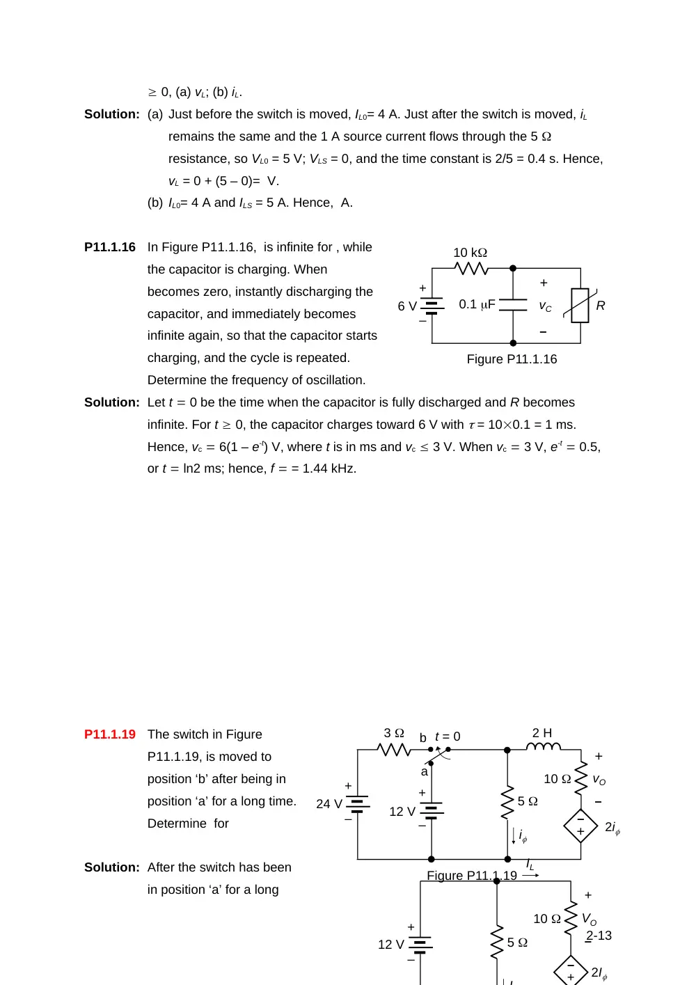 EECE 210 Homework 13 with Solution, Fall 2013, page 2