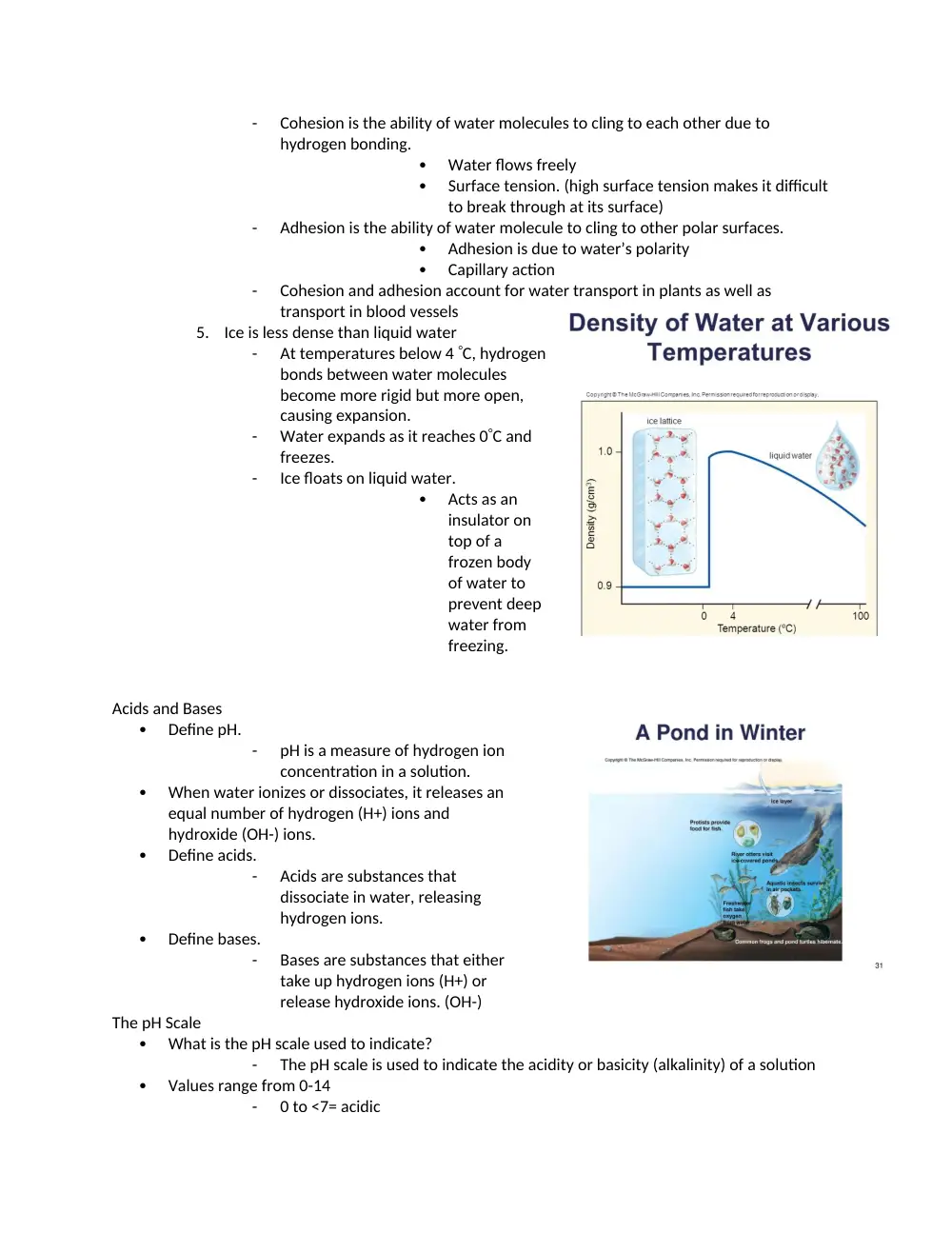 BIO 101 Notes, Spring 2020, page 4