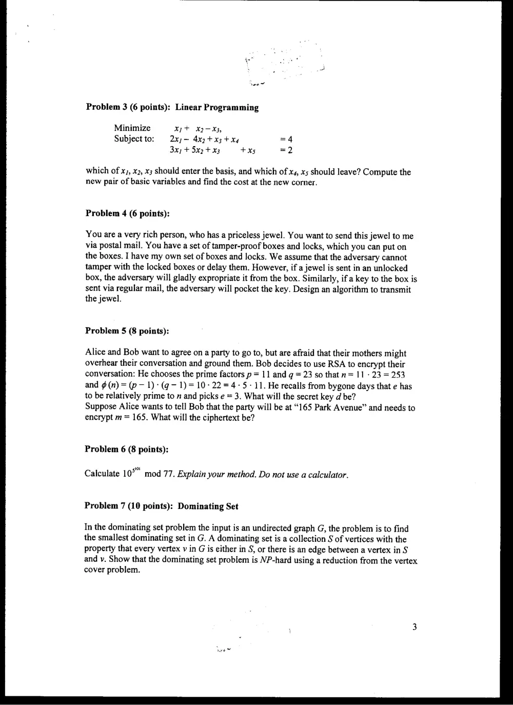 CMPS 356 Final, Fall 2003, page 3