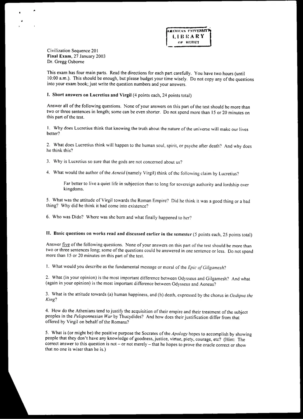 CVSP 201 Final, Fall 2002, page 1