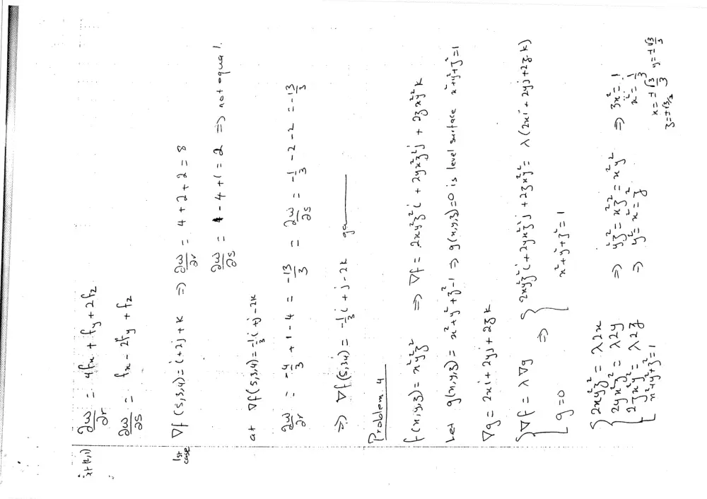 MATH 201 Exam 2 With Solution, Fall 2001, page 6