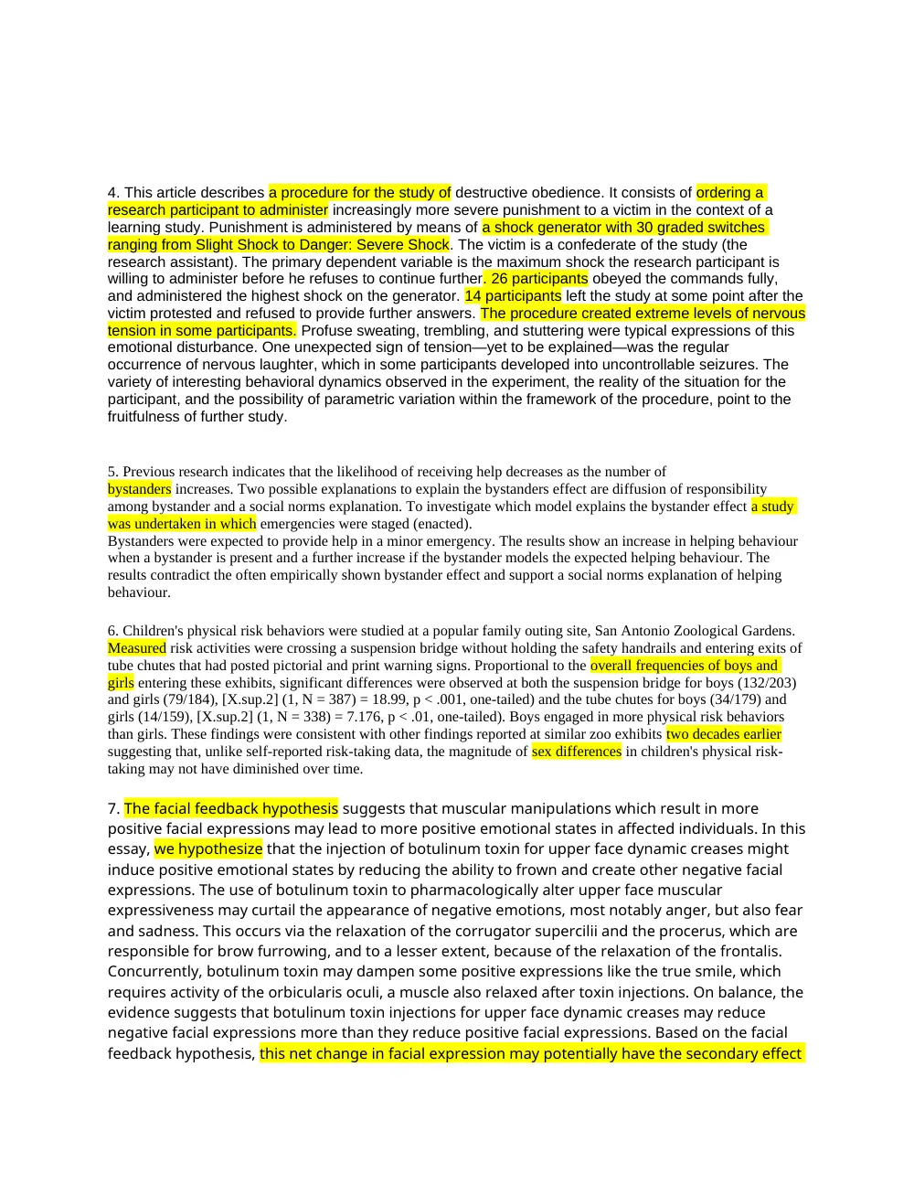 PSY 201 Notes, Spring 2014, page 2