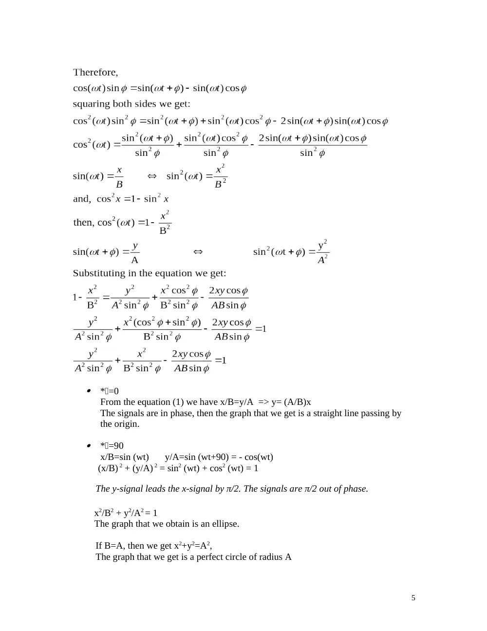 PHYS 211L Lab Report, Spring 2008, page 5