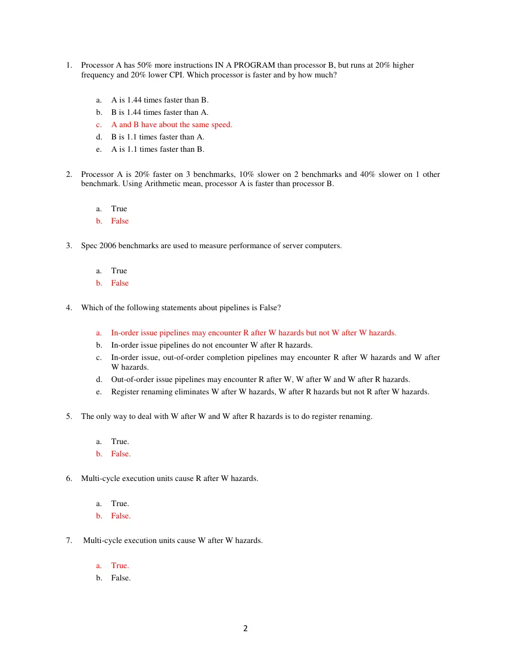 EECE 421 Exam 1, Fall 2012, page 2