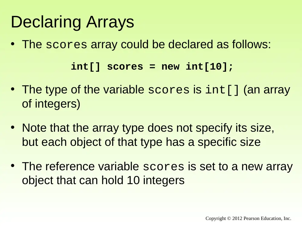 CSC 243 Chapter 6, Fall 2012, page 10
