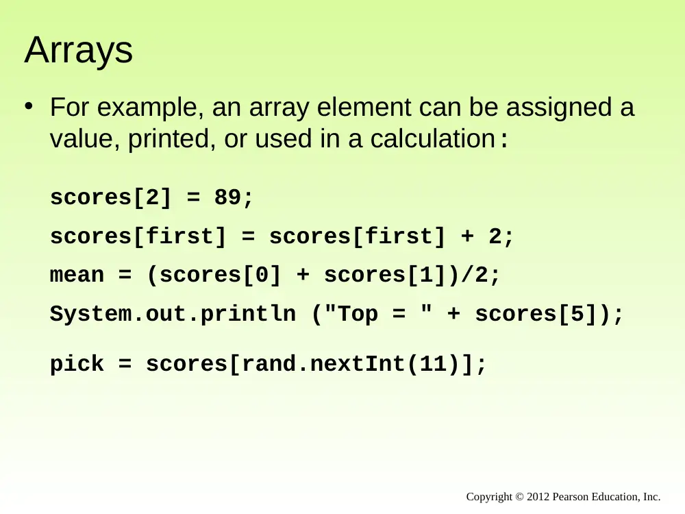 CSC 243 Chapter 6, Fall 2012, page 7