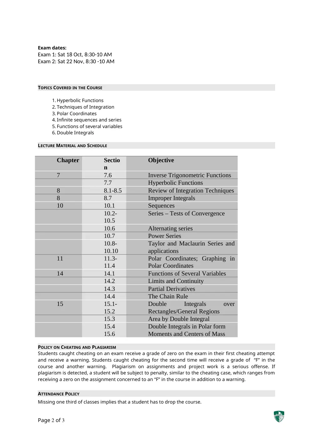 CIE 308 Problems, Fall 2014, page 2